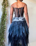 Vintage Y2K Fairy Corset Dress (XS)