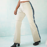 Vintage 90’s Khaki Flared Trousers (28”)