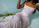 Handmade Romantic Lace Gown (S)