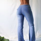 Vintage Y2K Low Rise Flare Jeans (26-27”)