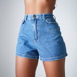 Vintage 90’s does 70’s High Waisted Shorts (30-31”)