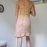 Vintage 90's floral mini dress