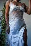 Vintage Early 2000’s Silk Lace Panel Slip (S)