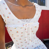 Handmade Lace Detail Midi Dress by Masha&Jlynn (XS)