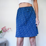 Vintage 90's floral mini skirt.