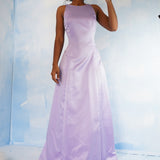 Vintage 90’s Purple Prom Dress (S-M)