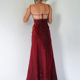 Vintage 90's backless gown