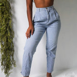 Vintage 80’s Checkered Tapered Trousers (25-26”)